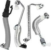 Turbo Oil Return Drain and Oil Feed Pipe 55587854 55592600 Fits for Buick Encore 2013-2019 Chevy Cruze Sonic Trax 1.4L L4