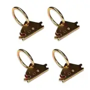 4 Packs Steel E-Track O- Tie-Down Anchors for E-Track Tie-Down System1109