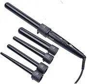 5 in 1 Ceramic Hair Curling Iron Hair Curler Curling Wand Hair Curling Roller Tong Cone Waver Hair Curl Styling Tool