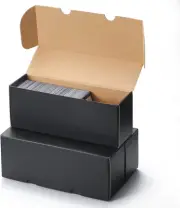 Trading Card Storage Box 3 Pack Cardboard Card Boxes for Sports Cards,Tcg and MT