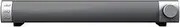 Wirel Speaker 10W Soundbar Home Theater Deep Bass Sound Bar AUX in TF Card Music Playback Hands-Free with Mic Built-in 2200mAh Battery Grey One Size
