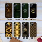 具有 GUCCI / LV 圖像的 IPHONE 12 / 12 PRO MAX 手機殼。 超漂亮、奢華的風格印花