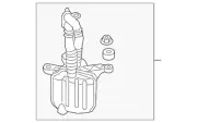 Genuine Volkswagen Resonator 1K0-129-951