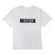 Calvin Klein CK 熱銷印刷漸層文字圖案短袖T恤(女)-白色