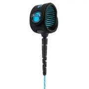 FCS 6ft Blue Black Body Strap Surf Leash Lightweight Shock Absorbing Durable