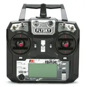 Flysky i6X FS-i6X 2.4GHz 10CH AFHDS 2A RC Transmitter With X6B/IA6B/A8S Receiver for FPV RC Drone I6X+X6B Mode 1 (Right Hand Throttle)