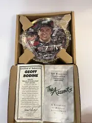 Geoff Bodine #7 Nascar Drivers of Victory Lane Collection Plate
