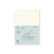 Midori MD Notebook Grid Ruled 176 Pages 5mm Writing Diary 180 Degree Open