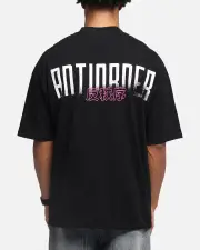 [The Anti Order] The Anti Order Ryuken Mock Neck T-shirt Black - Size M M Black