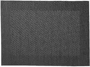 Maxwell & Williams Table Accents Wide Border Placemat 45x30cm Charcoal