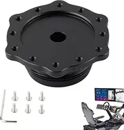 Yjkedfh Wheel Adapters & Spacers | Professional Aluminum Steering Wheel Adapter | Replacement Equipment for Pc and Most Mainstream Consoles Automotive