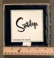 Vintage Sortilege Poudre De Bain Dusting Power, 9oz. Unopened, New Sealed