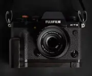 Handmade Wooden Ebony Walnut L Hand Grip Holder fr Fujifilm Fuji X-T3 XT3 Camera