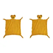 2x Urban Bubsy Koala Cotton Muslin 30cm Comforter w/ Plush Baby/Infant Toy MSTRD