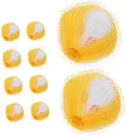 jojofuny Lint Remover Balls 10 Pack Washing Machine Laundry Balls Hair Catcher Cleaning Supplies for Clothes