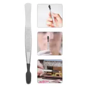 Tool Jewelry Tongs Professional Tweezers Flat Tip Bead for Making