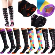 Unisex Medical Compression Socks Nursing Anti-Fatigue Sports Stockings S/M-L/XL