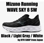 Mizuno Running shoes WAVE SKY 8 SW J1GC241102 Black / Light Gray / White
