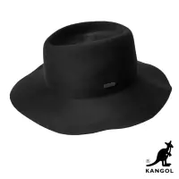 在飛比找momo購物網優惠-【KANGOL】BARCLAY 長沿紳士帽(黑色)