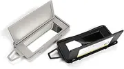 XEBRAD, for Mercedes-Benz, S Class W221 Car Front Sun Shade Visor Interior Makeup Mirror Cosmetic Mirror Cover S300 S450 2006-2013 Car Sun Visor Vanity Mirror(Black Left)