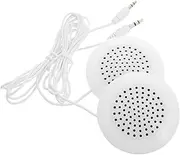 QUMIIRITY Soft Pillow Speakers for Sleep Lightweight Portable Stereo Sound System with Audio Cable for Phone Tablet and Travel
