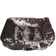 RARE! KENNETH COLE NEW YORK 28" X 20" GORGEOUS LUXURY PLUSH DOG S/M PET BED NEW!