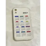 2021年曆 IPHONE XR手機殼