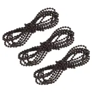 2.62 Yards Blinds Beaded Chain 3Pcs Roller Shade for Window Repair Parts, Coffee