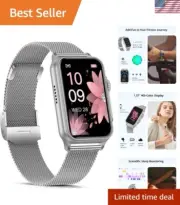 All-Day Health Tracker: Nexa Smart Watch with Voice Calls and Activity Monitor