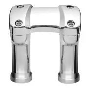4" Handlebar Riser 1" Bar Fit For Harley Softail Springer Dyna Street Bob