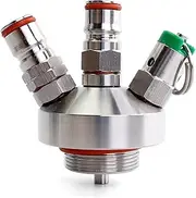 Mini Keg Ball Lock Tapping Head Growler Dispenser per 2L / 3.6L / 4L / 5L / 10L