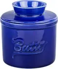 French Butter Crock,Butter Dish Cover Pot for Counter with Water Line,Butter ...