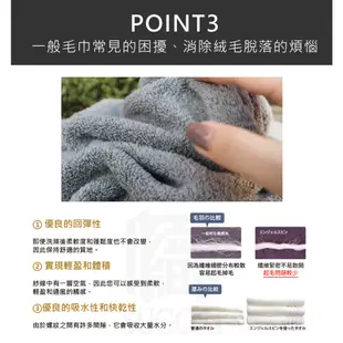 日本泉州 日本製天使棉特級長纖毛巾