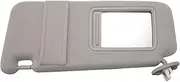 Gray Car Sun Visor Sunshade Compatible for Toyota Venza 09-16 Driver Side Left