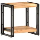 vidaXL Side Table 40x30x40 cm Solid Acacia Wood BMG