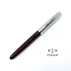 Parker 51 New 2021 Edition Reissue Stainless Steel Cap Red Fountain Pen