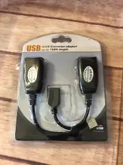 USB RJ45 Extension Adapter Up To 150 Foot Length USB-RJXT
