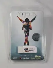 Michael Jackson's THIS IS IT Limited Edition USB Drive Flash Thumb WITH MOVIE