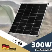 300W Solar Panel 12V Mono 300Watt Generator Caravan Camping Battery Charge Power