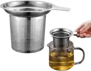 Tea Coffee Infuser Strainer Stainless Steel Fine Mesh Filter Tea Strainer,1Pc...