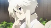 Anime screenshot the eminence in shadow white hair towel Custom Gaming Mat Desk