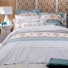 LOGAN & MASON SANTA FE DOUBLE BED QUILT COVER & BONUS EUROPEAN CUSHION COVER.NEW