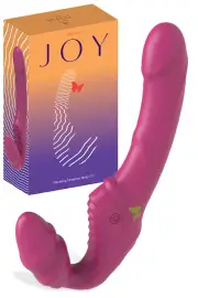 Wild Secrets Joy 8.3" Vibrating Strapless Strap On