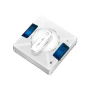 Liectroux YW509 Robot Window Cleaner with Auto Double Side Water Spray,Voice Guide, Auto Cleaning on Both Frame and Fram