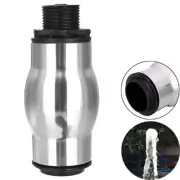 Nozzle Head Stainless Steel Frothy Fountain Bubbling Waterscape Pond Sprayhead