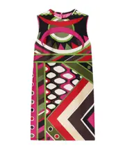 Emilio Pucci Vivara Pattern Dress IT42 Multicolor