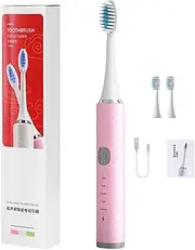 Travel Electric Toothbrush - Power Toothbrush Adult Electric Toothbrush with Five Modes - Lightweight Rechargeable Electric Powered Toothbrush Soft Bristle Electric Toothbrush