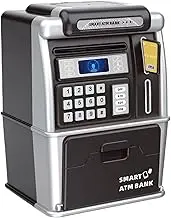 ATM Machine - Password Kids ATM Machine | Electronic Learning & Education Toys, Auto Grab Bill Slot, Novelty Pretend Play Toys for Birthdays