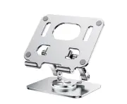 The Tablet Stand Is Foldable And Rotatable, And The Multi-Function Tablet Stand Dissipates Heat.,Silvery
