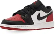 [Jordan] Big Kid's Air 1 Low White/Black-Varsity Red-White (553560 161), White/Black-varsity Red-white, 7 Big Kid